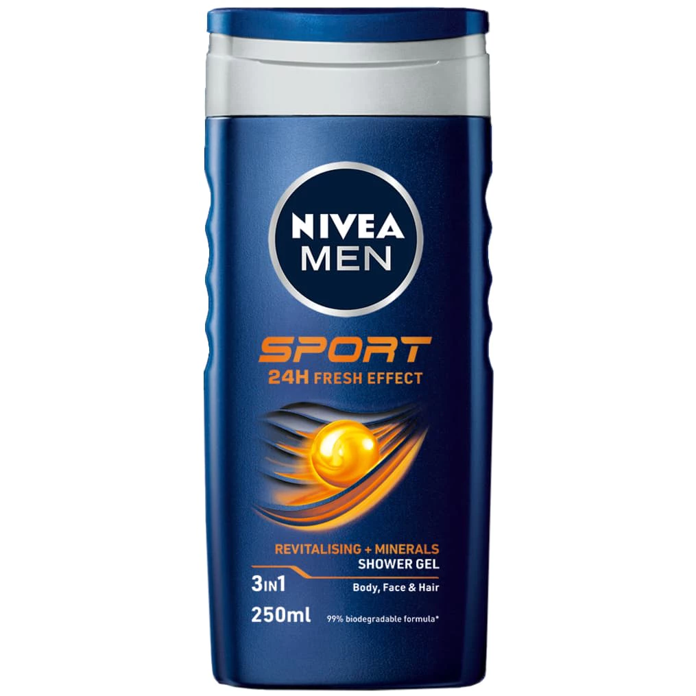 Nivea Men Shower Gel 250ml - Sport